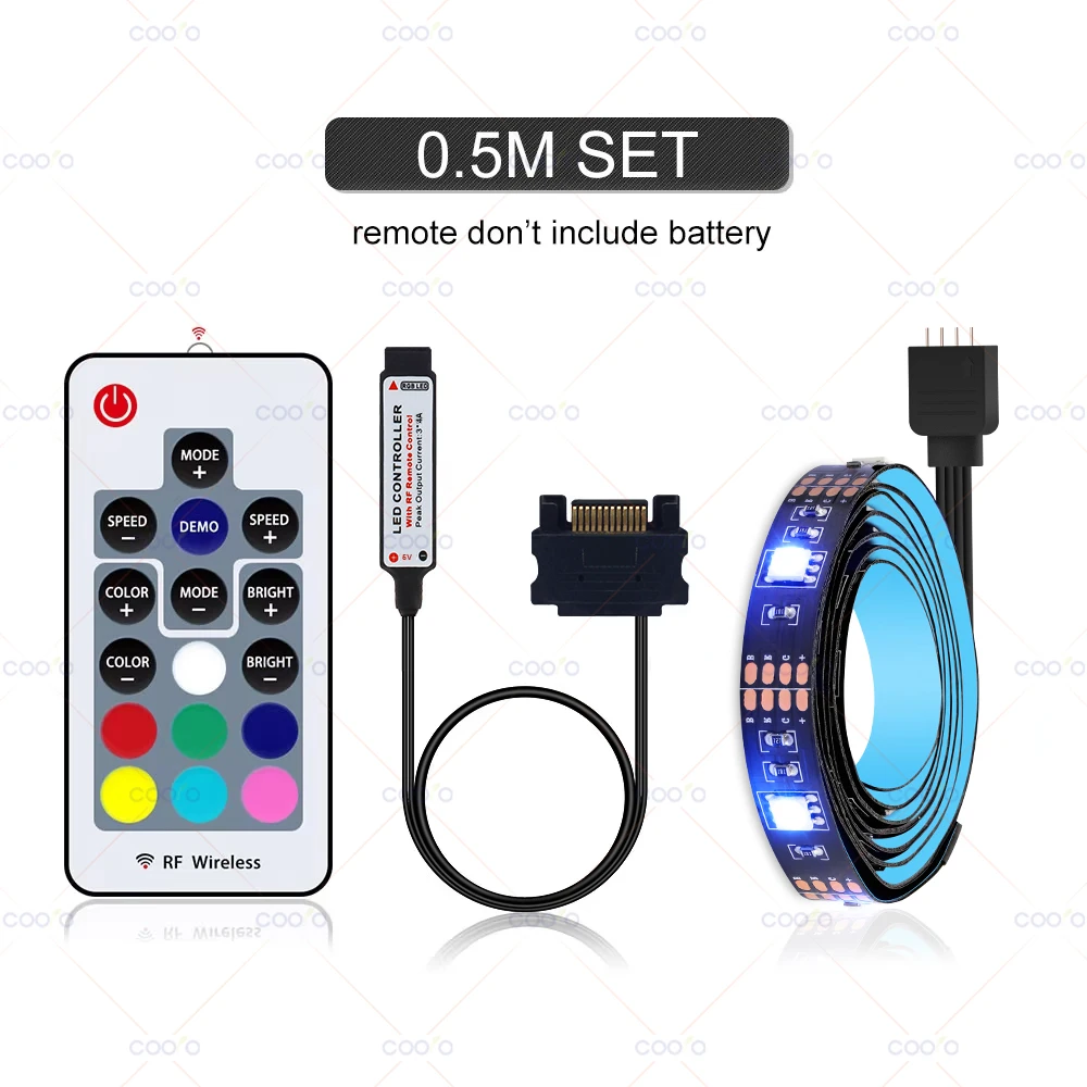 

Светодиодная лента RGB coolo 0.5 м / 1 м / 2 м