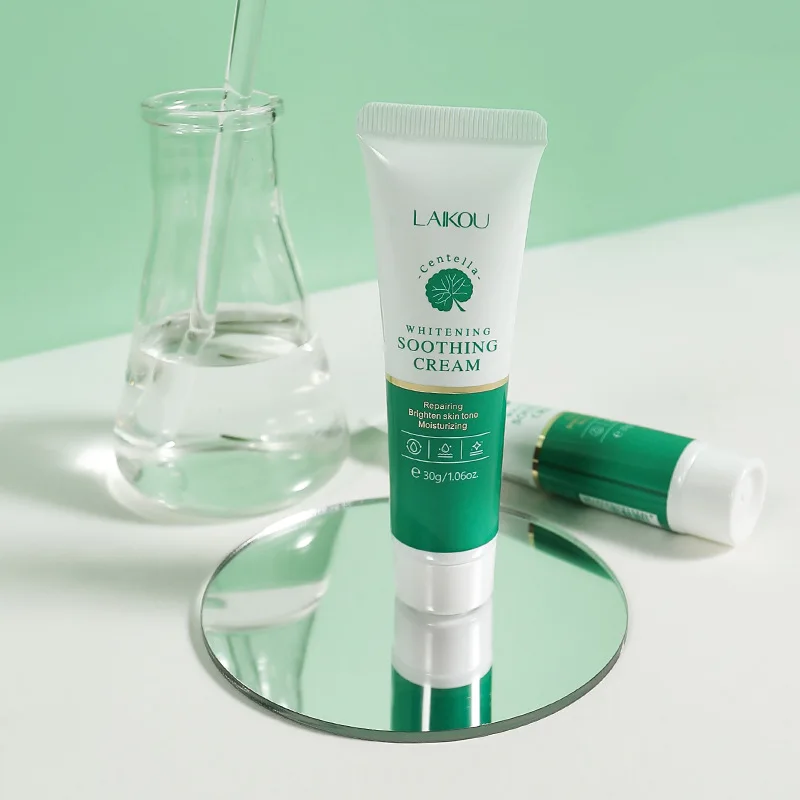 30ml Centella asiatica anti acne face cream moisturizing makeup pre milk refreshing skin care products cosmetics
