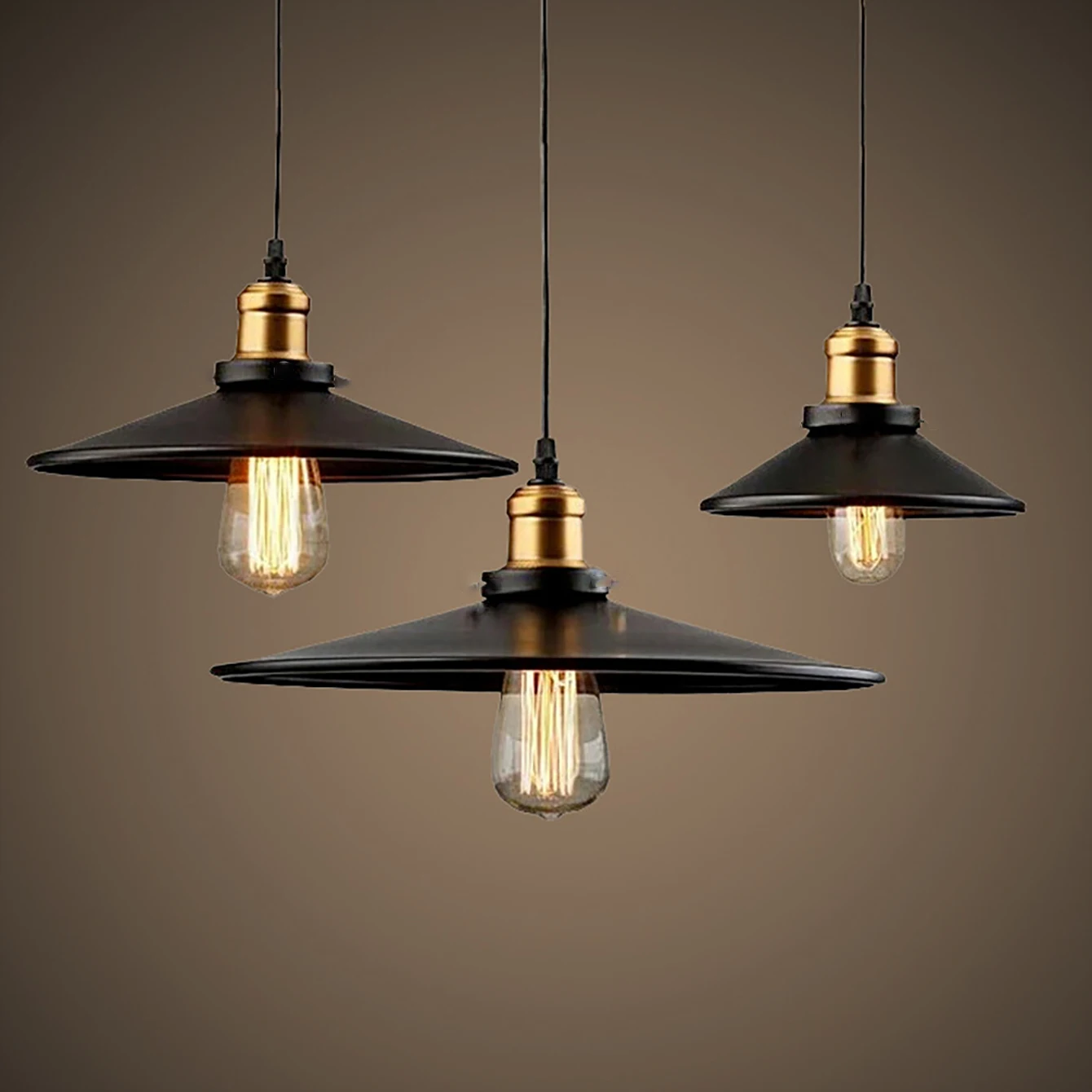 Стеклянная подвеска в стиле ретро