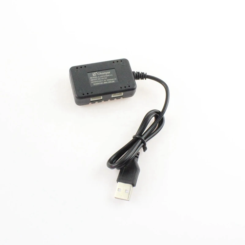 Быстрое зарядное устройство USB 2 в 1 7 4 В 1000 мАч x для Wltoys 144001 124019 12428 284131 K989 K969 XK K130