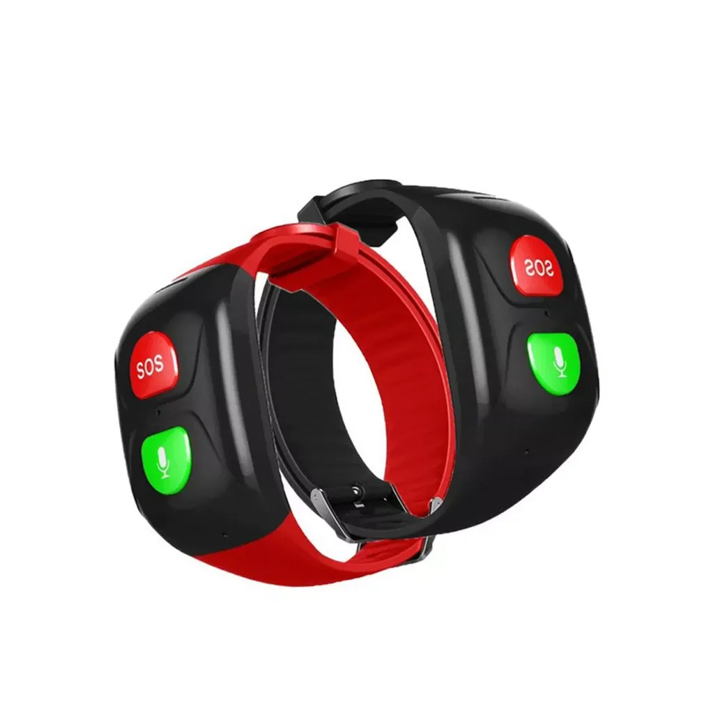 

Elderly Older Old Man GPS+WIFI Position Swimming Heart Rate SOS App Remote Monitor Call Smart Band Watch Bracelet Smartband