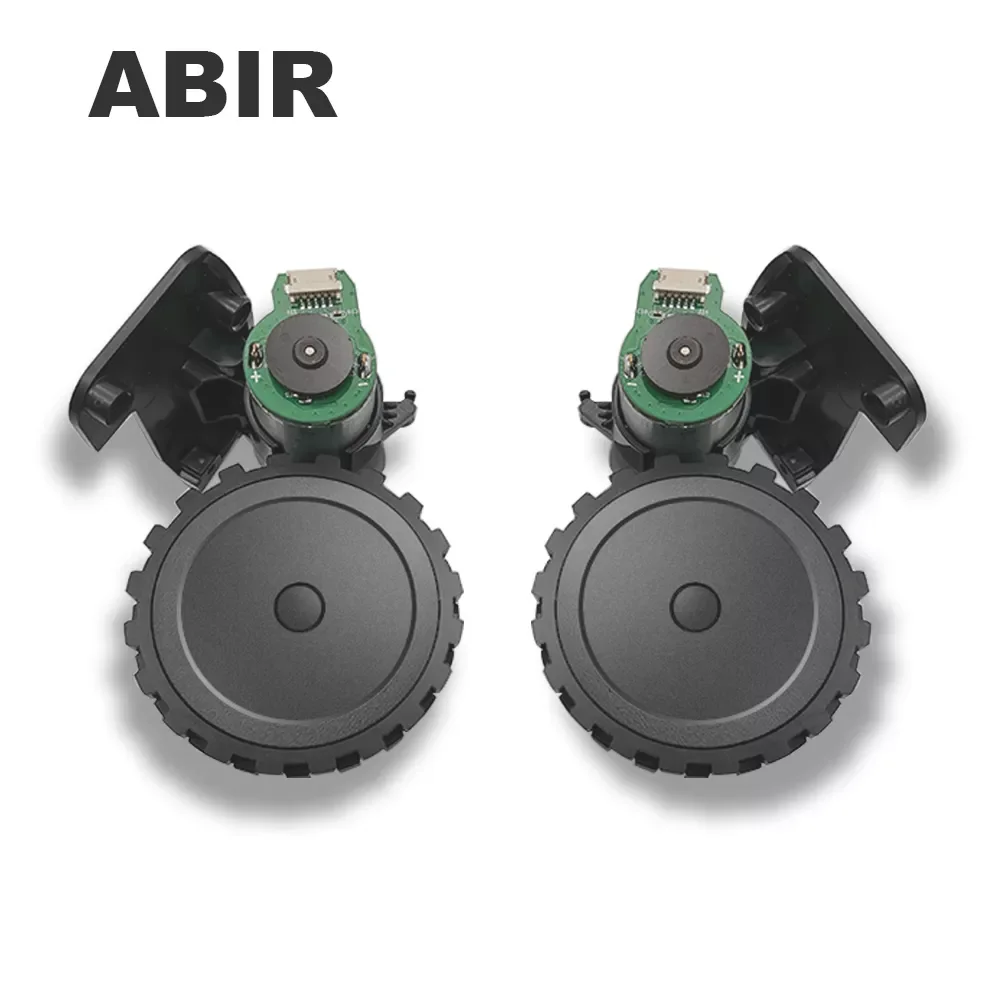 

Wheel Assembly with Motor for Robot Vacuum Cleaner ABIR X5,X6,X8 , Includes Right wheel 1pc+Left Wheel 1pc