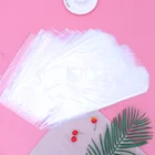 100 шт., прозрачные пакеты для упаковки конфет