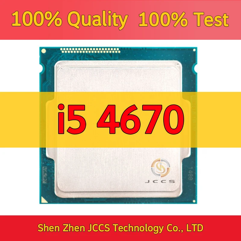 

Used Core i5-4670 i5 4670 Processor Quad-Core LGA1150 Desktop CPU 100% working properly Desktop Processor