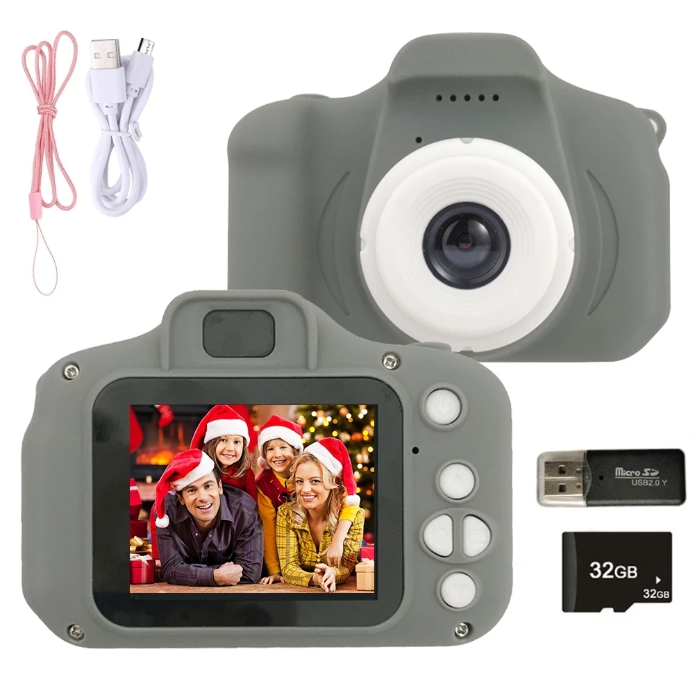 Camara de fotos para niños con pantalla HD de 1080P juguetes para...