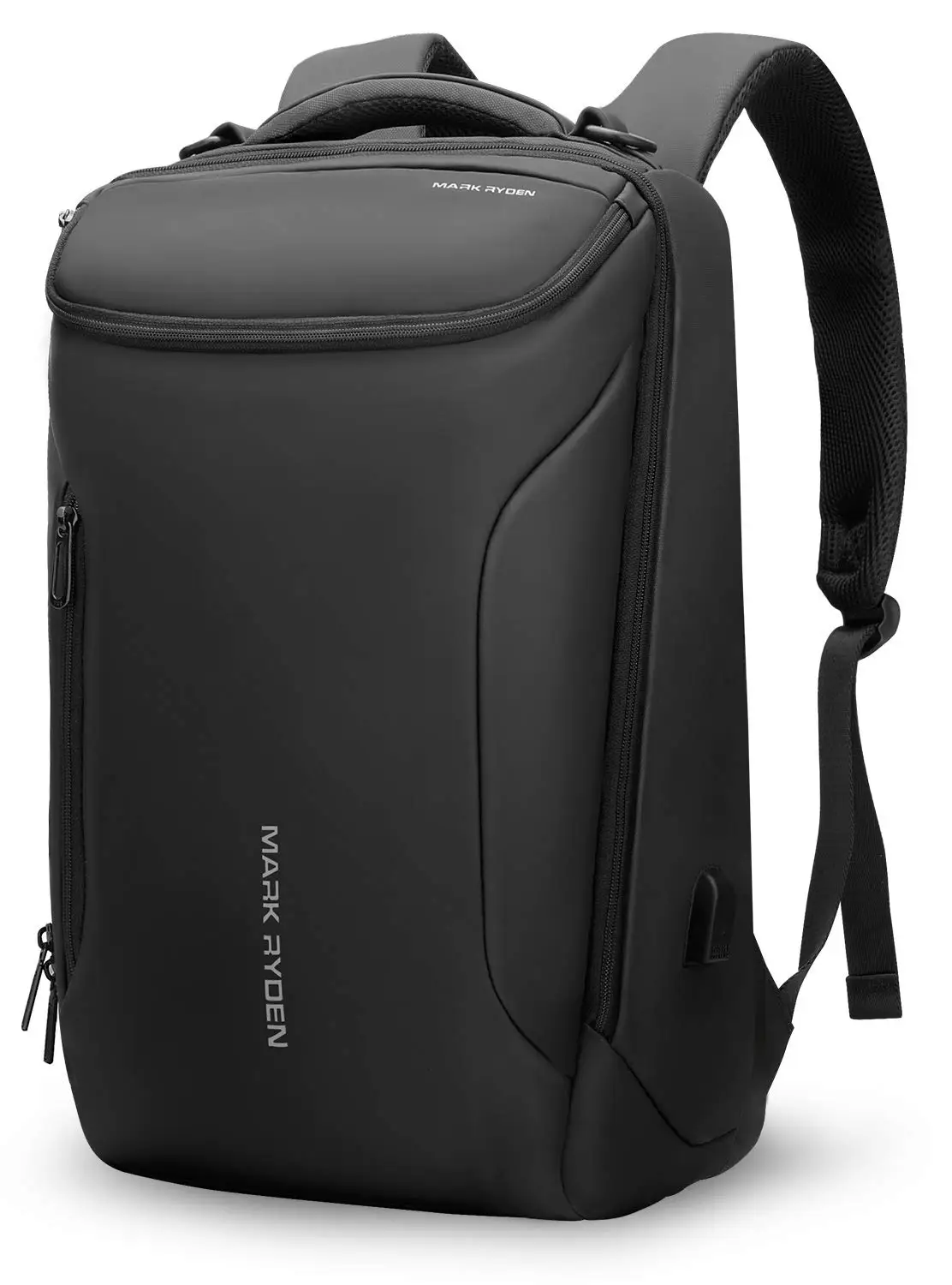 Business Backpack,Waterproof bag for Travel Flight Fits 17.3Inch Laptop With USB Charging Plug