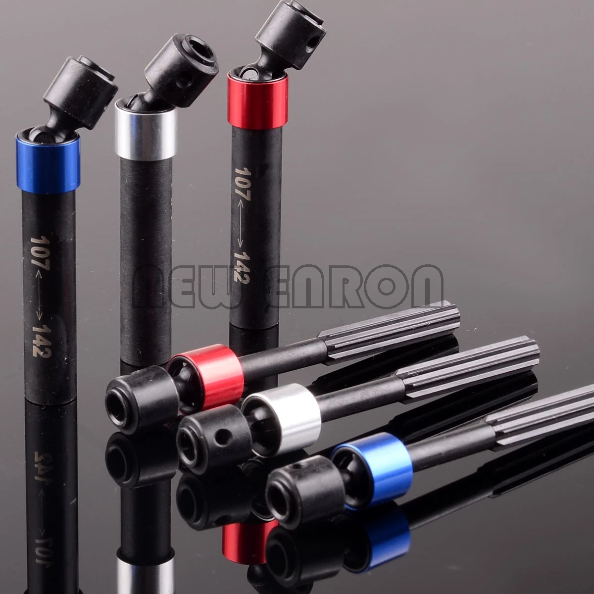 

NEW ENRON 1Pcs #8250 Steel Center Drive Shaft 107-142mm for RC Car 1/10 Traxxas TRX4 TRX6 Axial SCX10 RR10 Wraith Tamiya