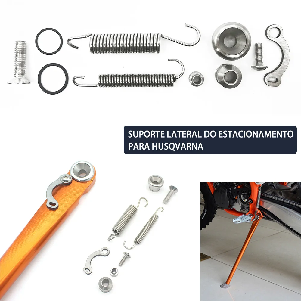 

Для KTM EXC EXC-F XC XC-F XC-W 250 350 450 Husqvarna Husaberg TE FE Kickstand комплект пружинных болтов для боковой подставки мотоцикла