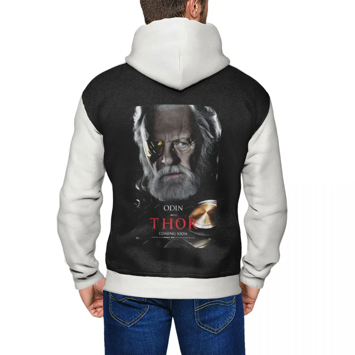 Мужская толстовка Odin фотопленка одежда Повседневные худи с графическим рисунком