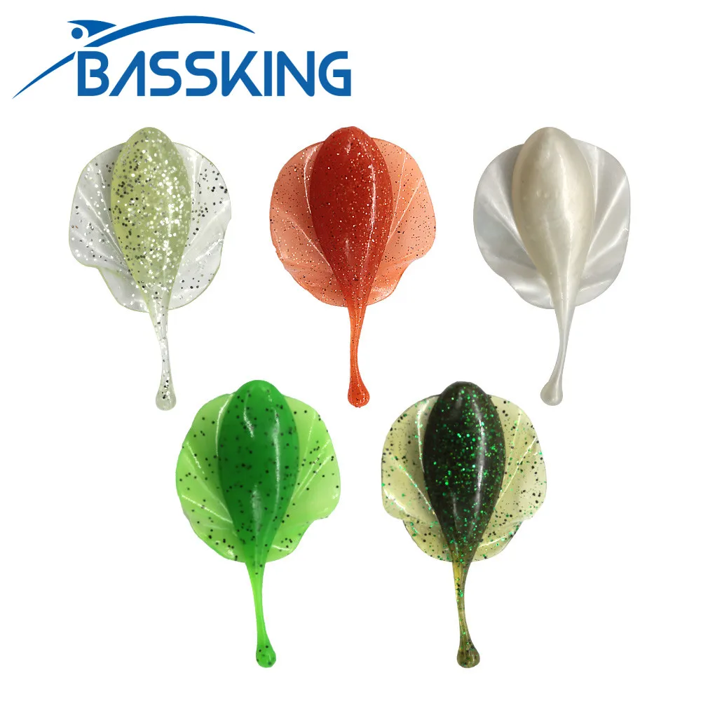 

BASSKING Soft Lures Silicone Bait 48mm/1.8g 75mm/5.5g Fishing Pva Swimbait Wobblers Artificial Bass Carp Tackle Saltwater Pesca