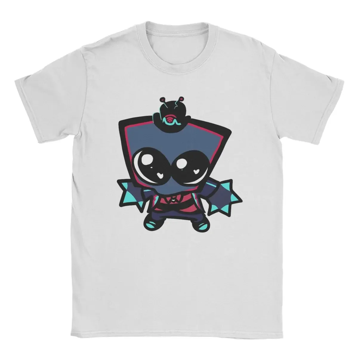 Новинка модная Тяжелая Мужская футболка Vox Hazbins Hotels Chibi футболки с коротким