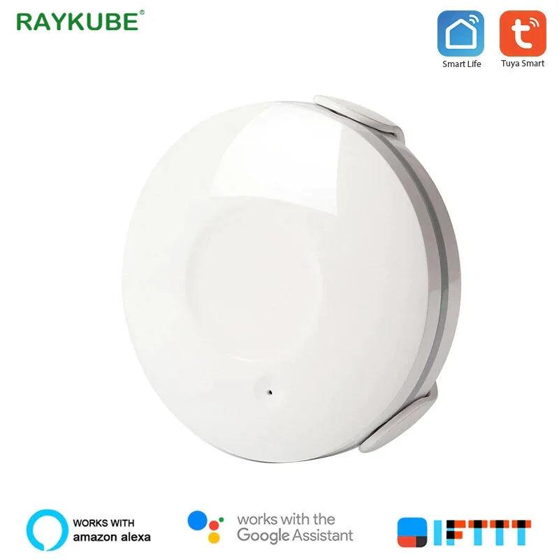 

RAYKUBE детектор утечки потока датчик сигнализации WiFi датчик воды приложение уведомления для Tuya Smart