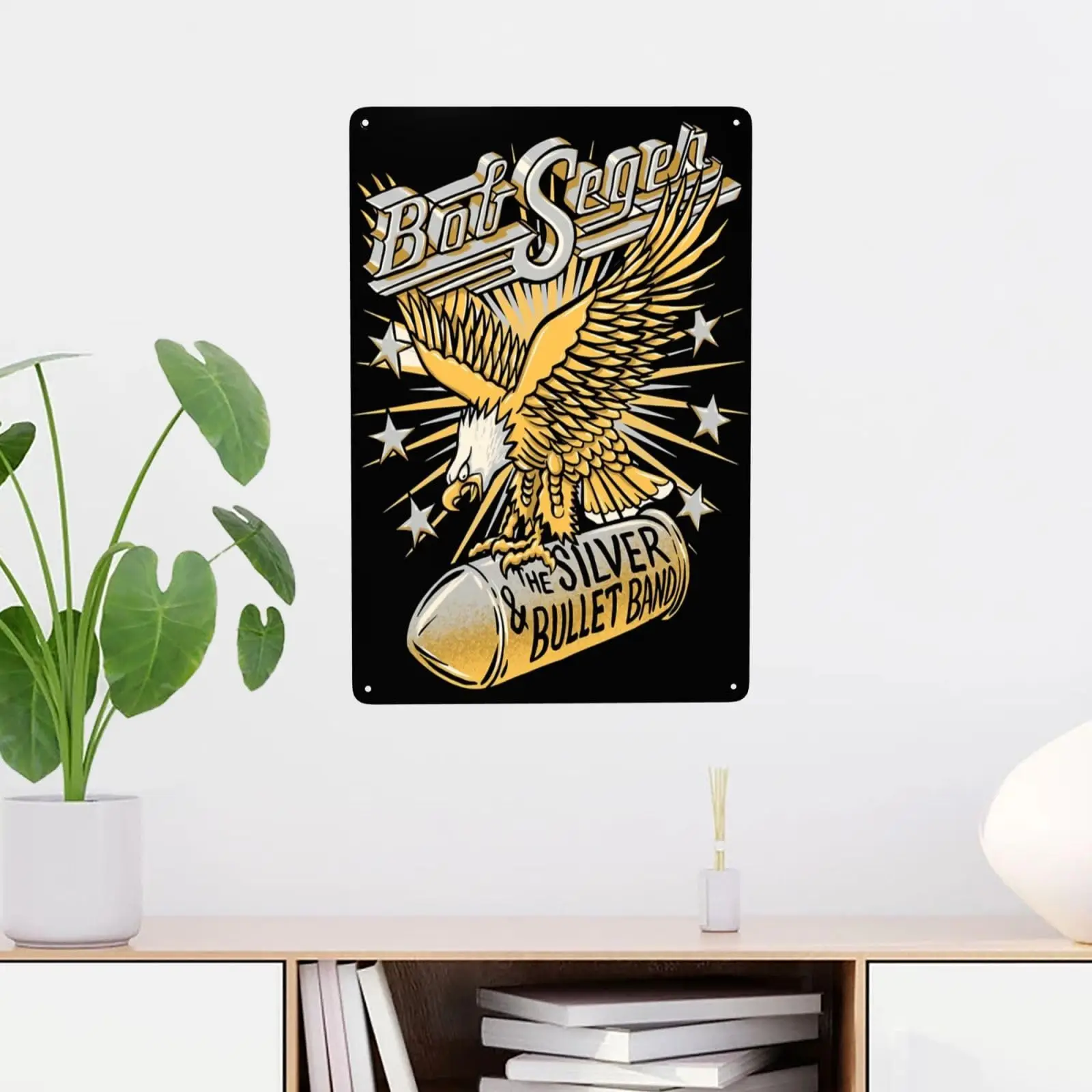 Металлический жестяной знак GOTENTI Боб певец Сегер винтажный Настенный декор