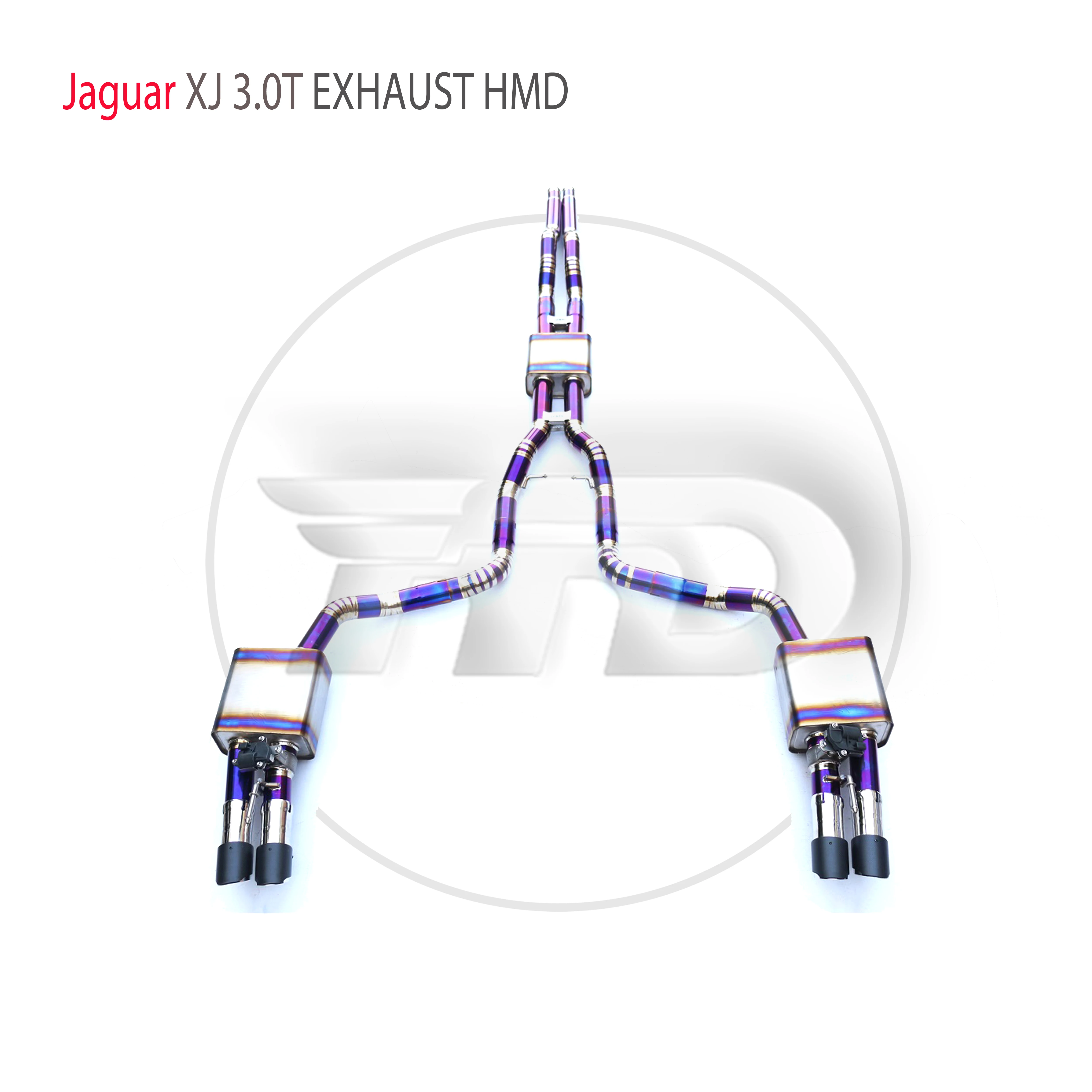 Титановая выхлопная система HMD Performance Catback для Jaguar XJ 3.0T автоматический
