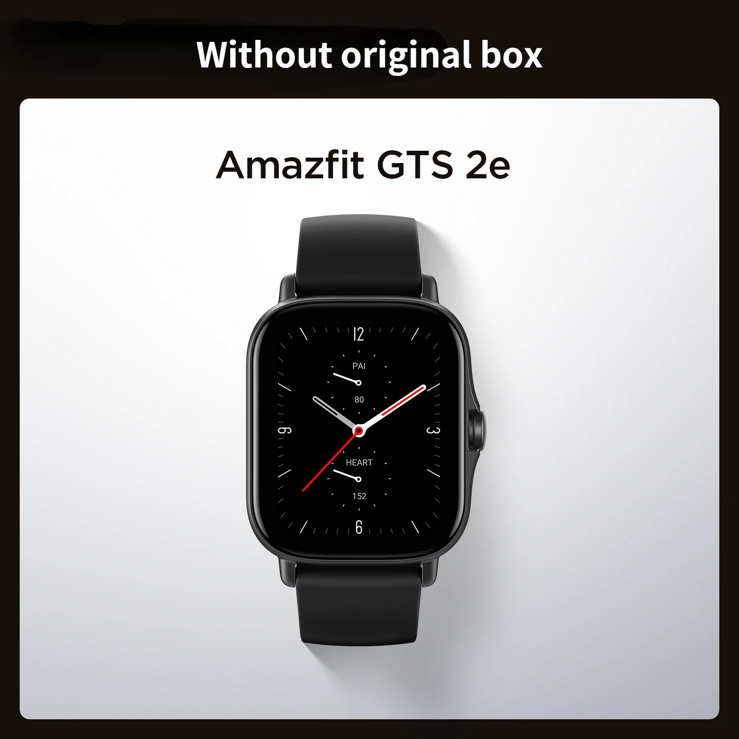 

Global Version Amazfit GTS 2e Smartwatch Blood Oxygen Monitoring 90 Sports Modes Message Reminder 5 ATM Waterproof Smartwatch