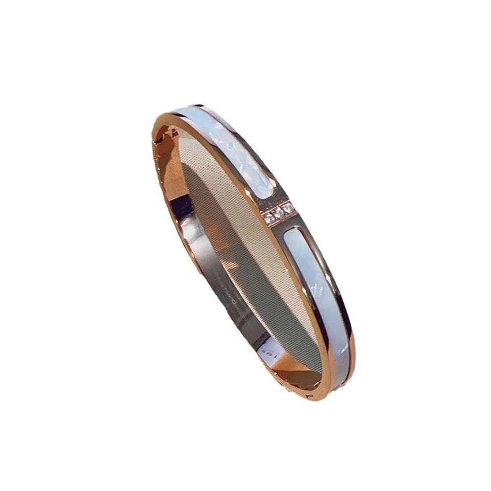 Женские Водонепроницаемые браслеты FEEHOW из нержавеющей стали золотистый корпус