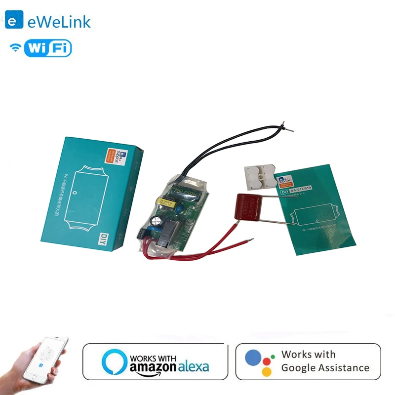 

Умный выключатель EWeLink с Wi-Fi, 180-240 В