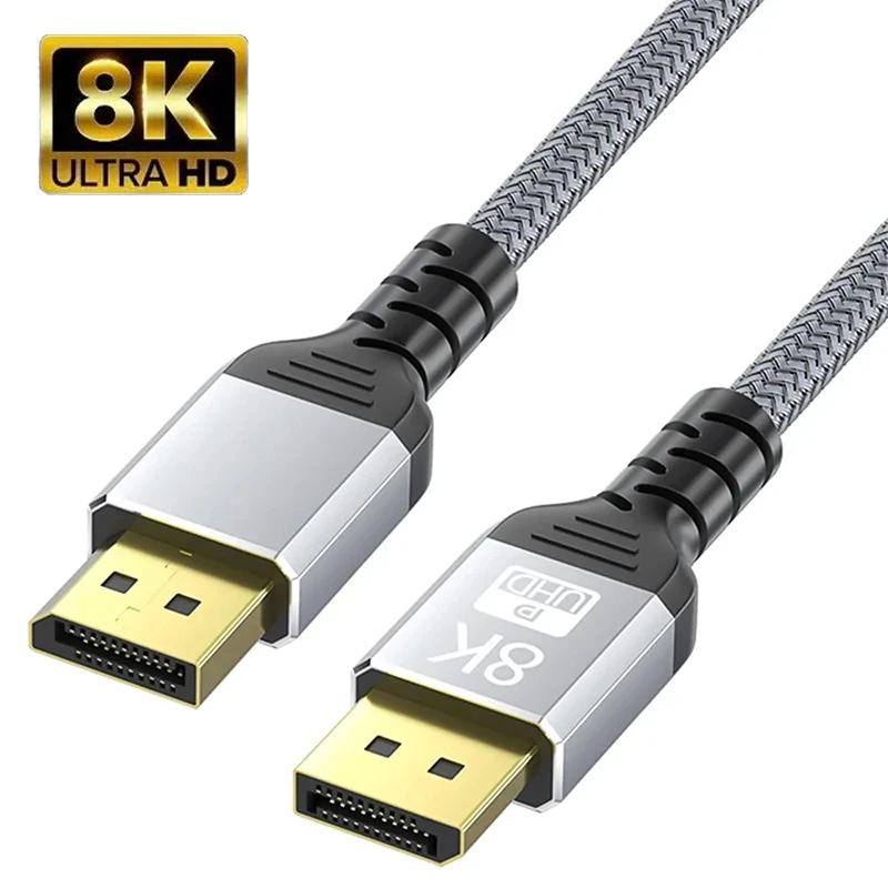 8K Displayport 1.4 кабель DP 4K 144 Гц | AliExpress