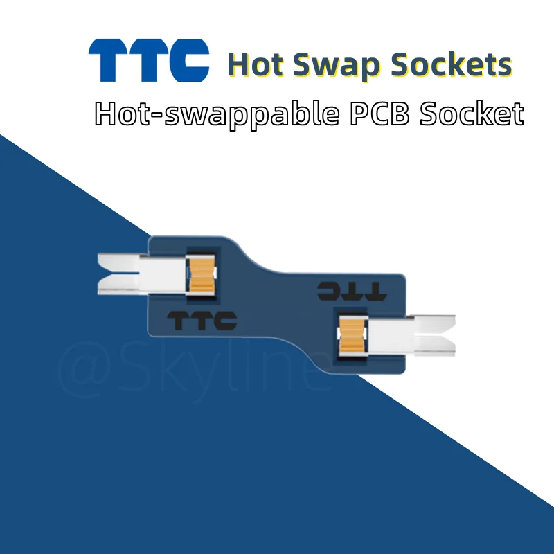 

TTC Hot-swappable PCB Socket Hot Plug for Gateron Outemu Cherry Mx Switches Mechanical Keyboard Diy Wholesale