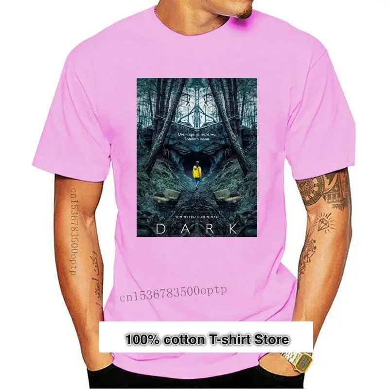 

Camiseta de программатор TV DARK NETFLIX 9331D 2021, nueva, S-2XL