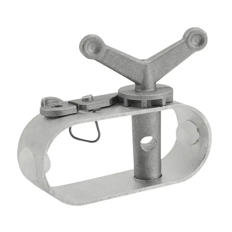 

Silver Swimming Pool Cover Winch Good Strength Hardness Aluminum Constructed Winch Preferred Material For Pool