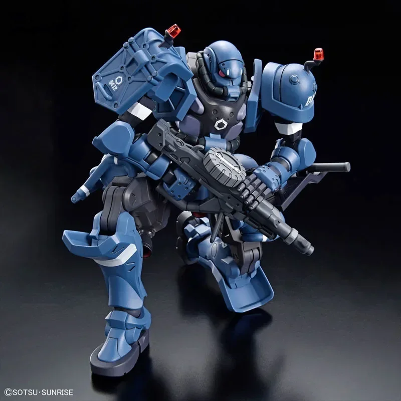 Фото В наличии Bandai, оригинальная фигурка Gundam GQuuuuuuX, комплект моделей HGUC 1/144 MS-06-SSP, полицейские игрушки Zaku, экшн-игрушки WB №4