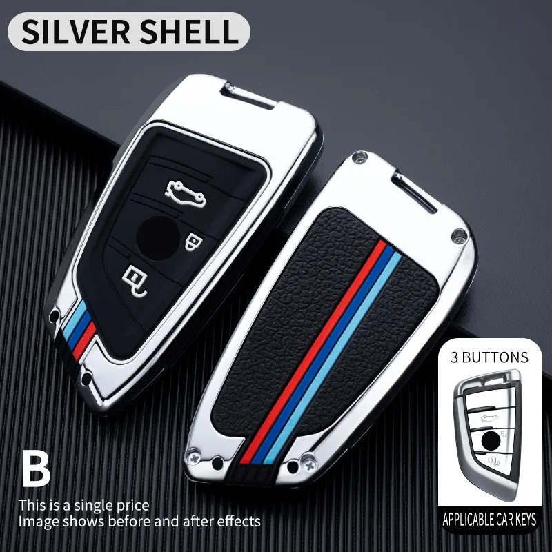 

Car Key Case Cover Key Bag For Bmw F20 G20 G30 X1 X3 X4 X5 G05 X6 Accessories Car-Styling Holder Shell Keychain