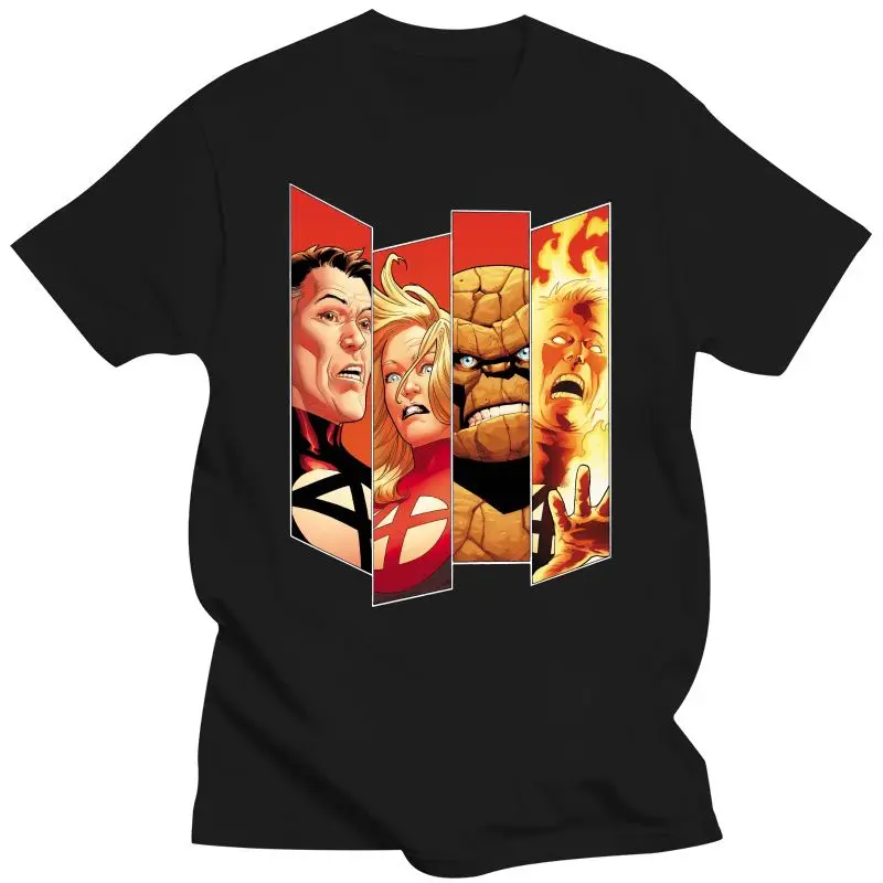 

Men T Shirt black shirt fantastic four tshirts Women T-Shirt