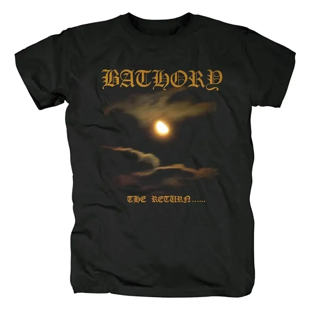 Футболка Bathory Black Metal Venom для мужчин и женщин в стиле хип-хоп уличная одежда с