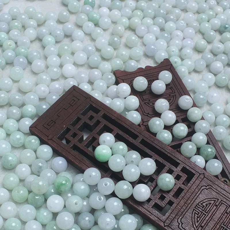 

Бусины из бисера и нефрита, 8 мм, 5/8 мм