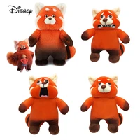 disney pixar turning red bear plush toy cartoon kawaii plushies anime peripheral cute animal panda 20th century fox 2022 movies