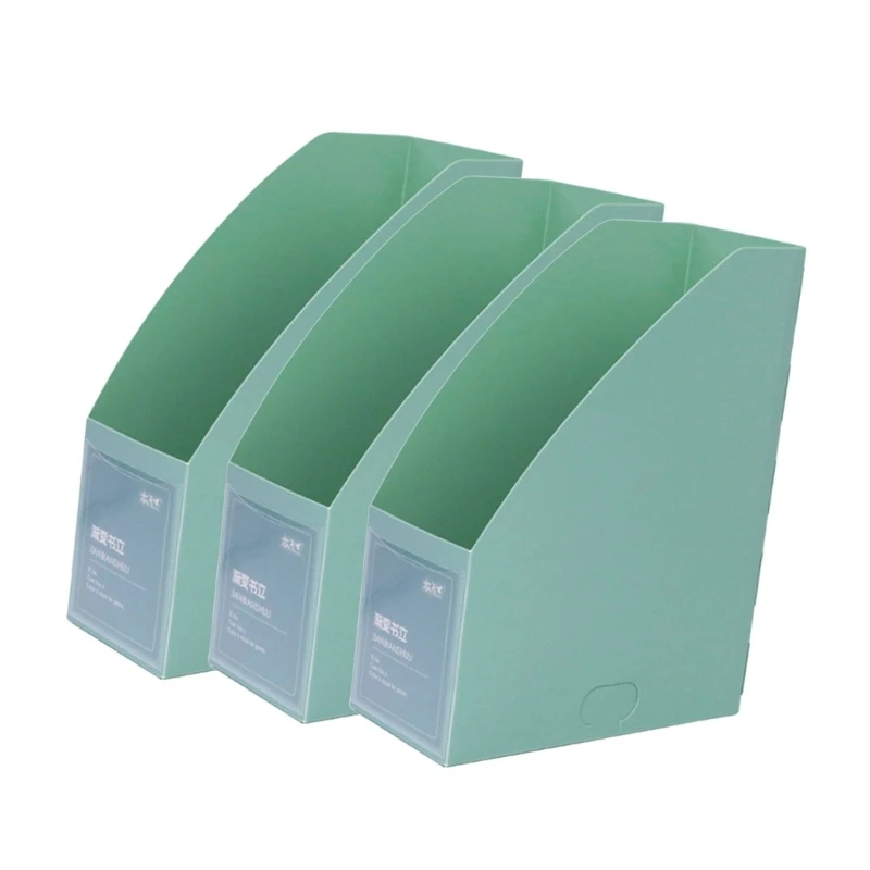 Y1UB 3 шт. настольная стойка для журналов органайзеры документов ящик хранения книг