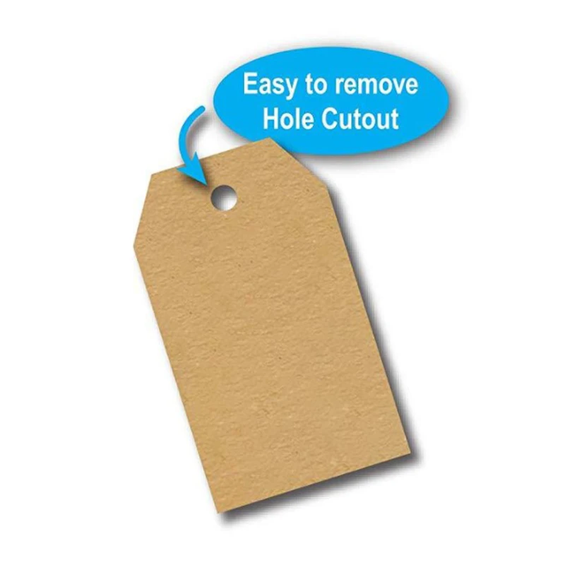 Новинка OCS/1 рулон Рождественская наклейка s коричневая крафт-бумага без рисунка