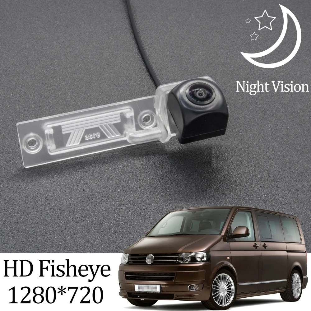 Камера заднего вида Owtosin HD 1280*720 рыбий глаз для автомобилей Volkswagen VW T5 Transporter Caravelle