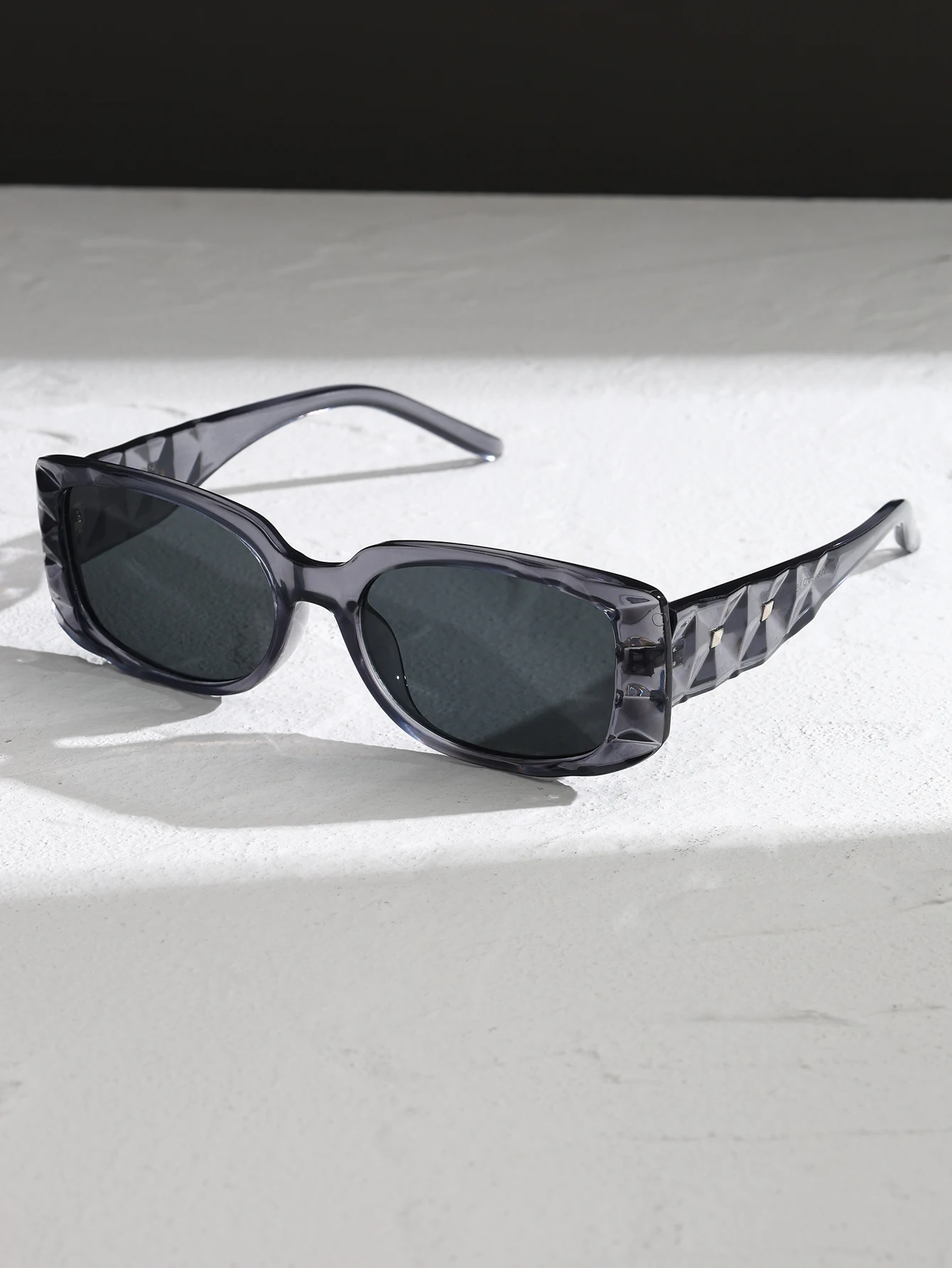 1 шт. квадратная пластиковая оправа модные повседневные уличные стильные