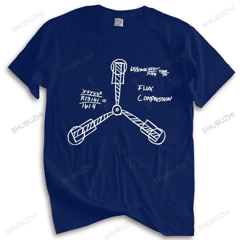 

Cotton Tshirt Men Crew Neck Tops New Funny Back to the Future Formula T-Shirt Unisex Teeshirt Euro Size
