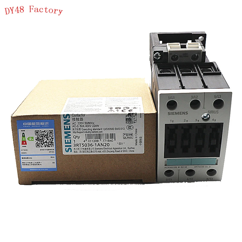 

NEW original Siemens Contactor 3RT1066-6AF36 with good price