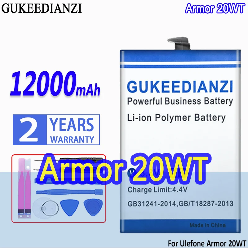 

Bateria 12000mAh High Capacity Battery For Ulefone Armor 20WT High Quality Battery