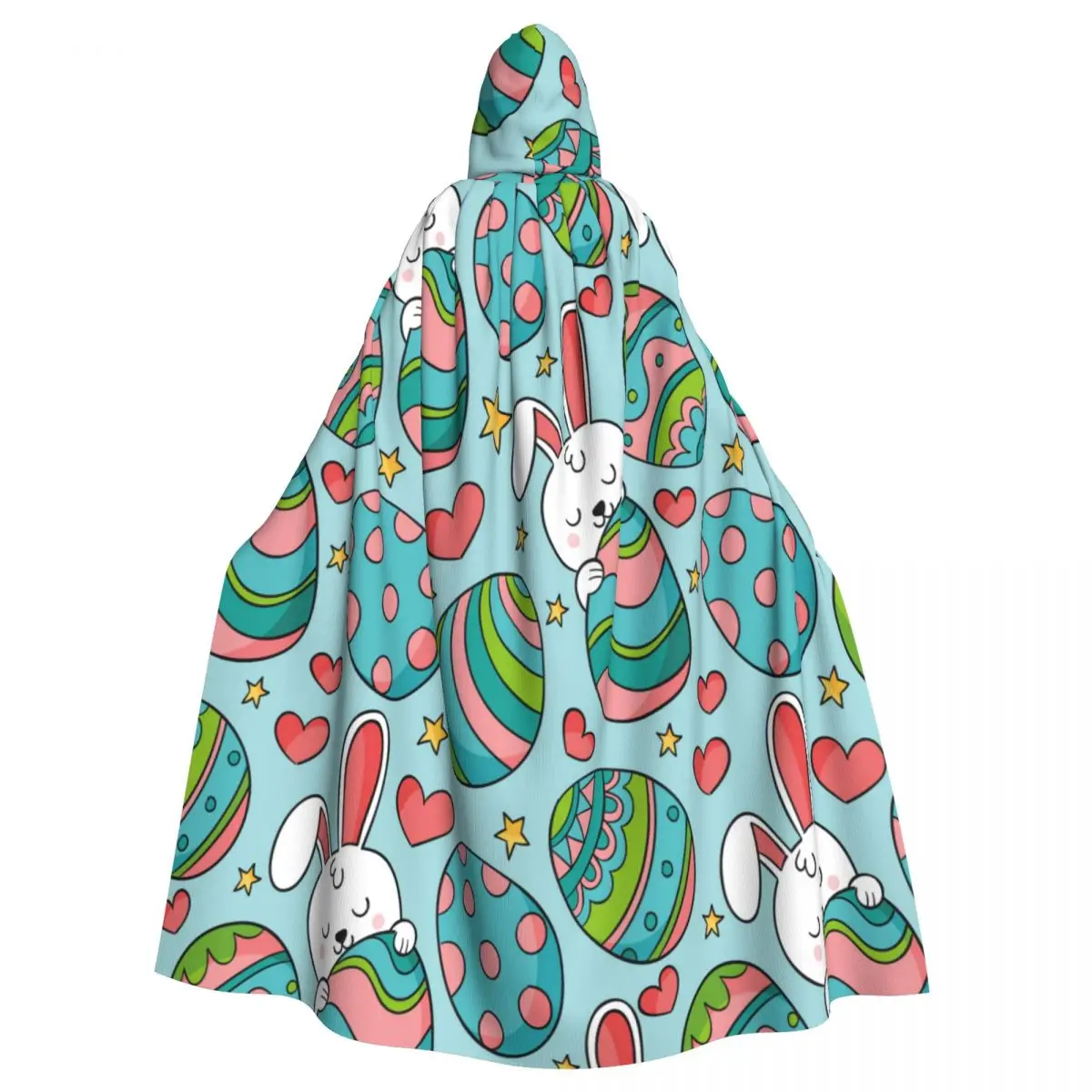 

Фотофон с капюшоном в виде Пасхальных Кроликов и яиц