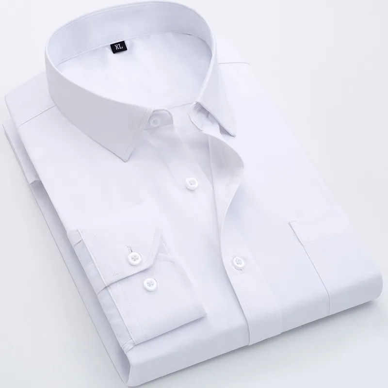 

British Style Long Sleeve Shirt Men Clothing Fashion 2022 Business Formal Wear Chemise Homme Slim Fit Camisa Masculina