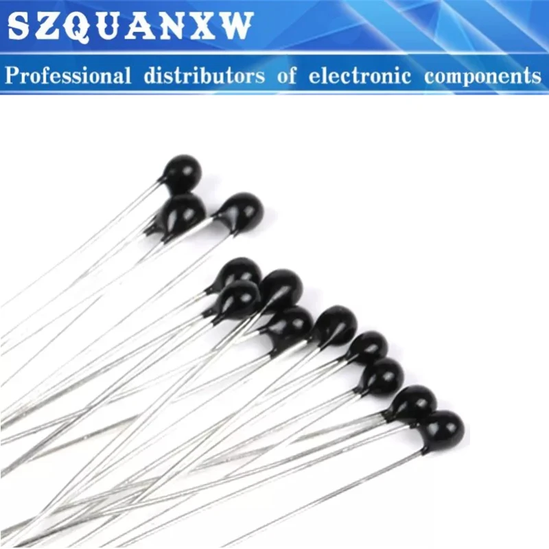 20 шт. NTC-MF52AT NTC термистор MF52 терморезистор 1K 2K 3K 4 7K 5K 10K 20K 47K 50K 100K OHM 3590 5%