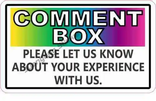 

Colorful Comment Box Sticker Car Truck Vehicle Bumper Decal Cover Scratches Sunscreen Decal Accessories Decoration