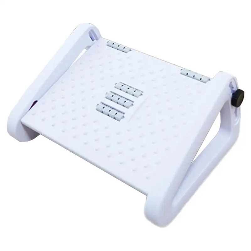 Подставка для ног под столом 6 регулируемых по высоте подставка с роликовым