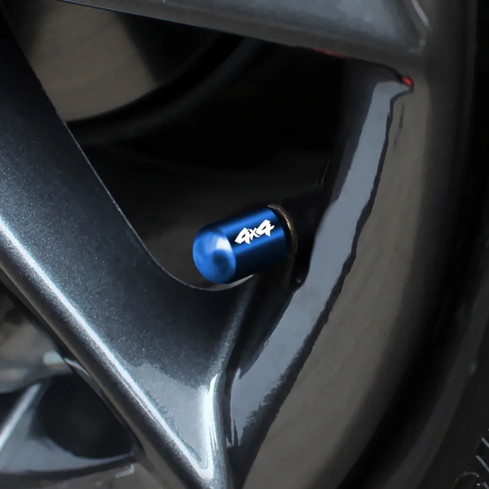 

Tire Valve Stem Cap Wheels 4Pcs Accessories Air Aluminum Alloy Anti-rust
