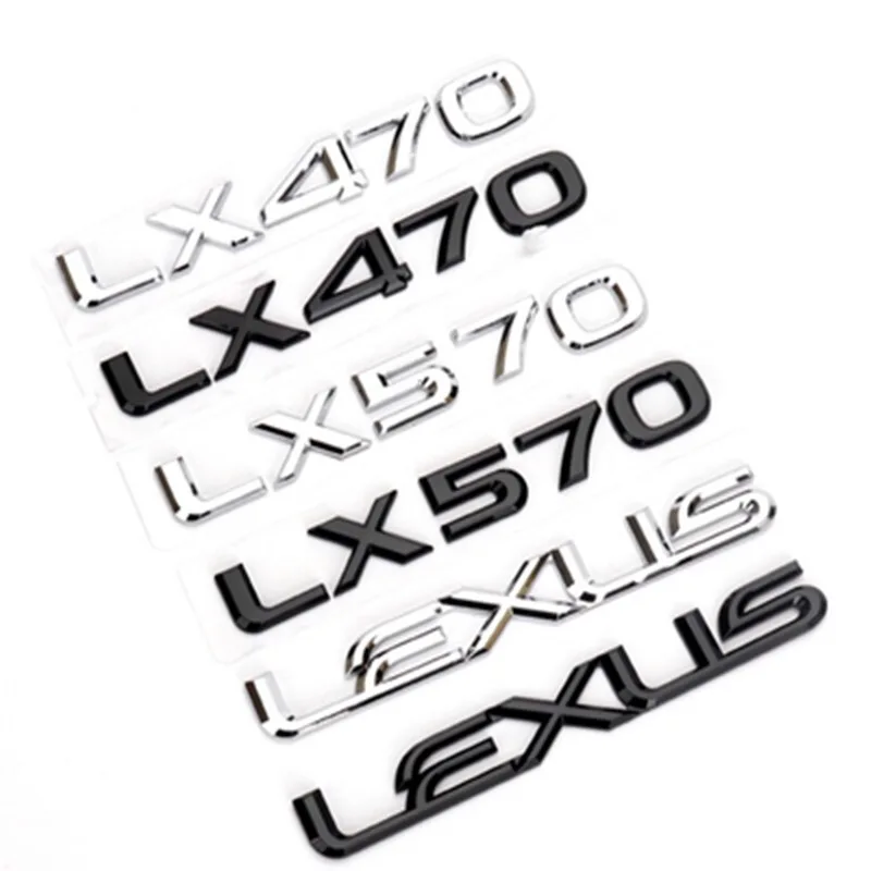 

Applicable to lettered car stickers LX470 LX570 rear car stickers