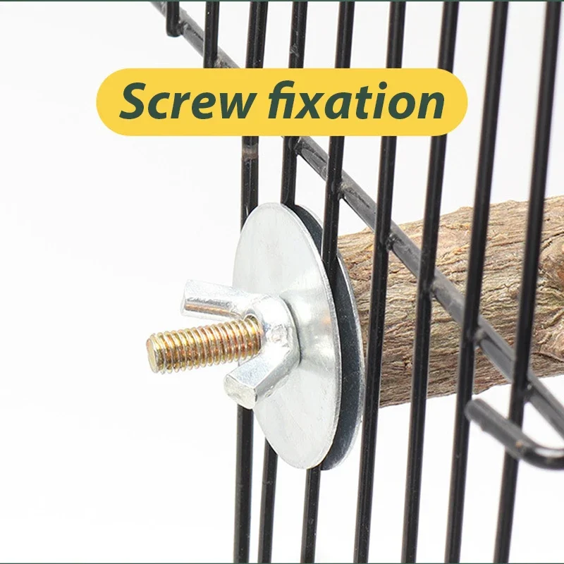 Деревянная подставка для попугая с перечным перцем двухслойная игрушка птицы