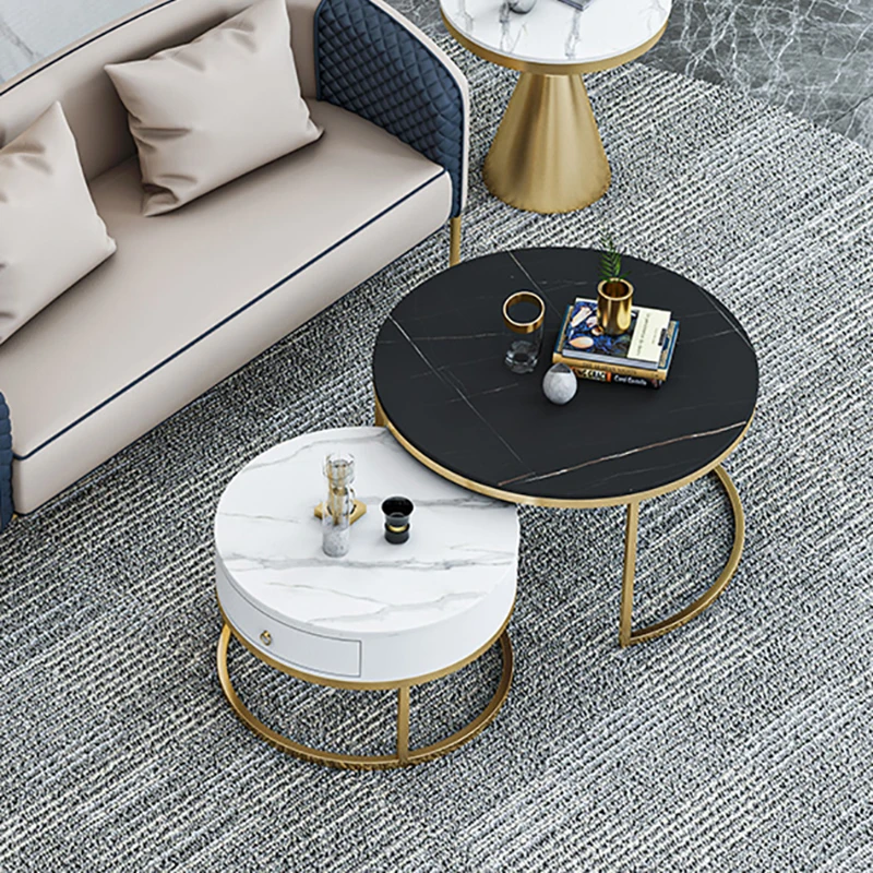 

Nordic Living Room Luxury Glass Table Salon Center Tables Tv Stands Modern Dressing Tavolini Da Salotto Patio Furniture