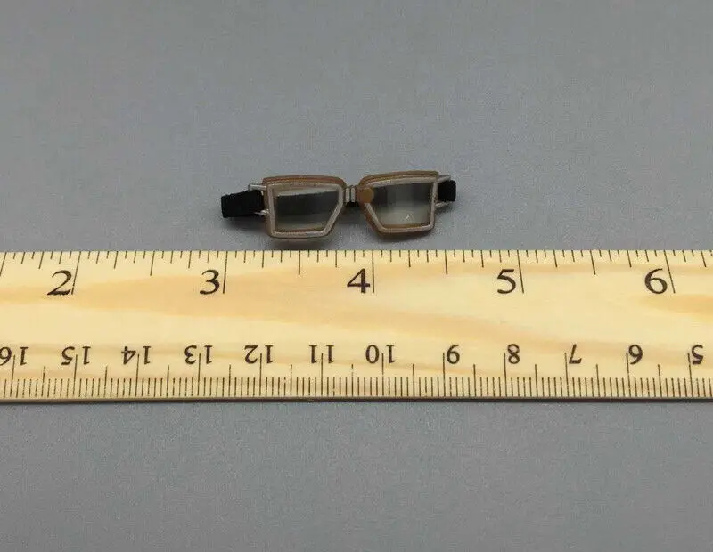 

1/6th World War II Pilot Goggles Blinkers Model for 12" Action Figure Doll