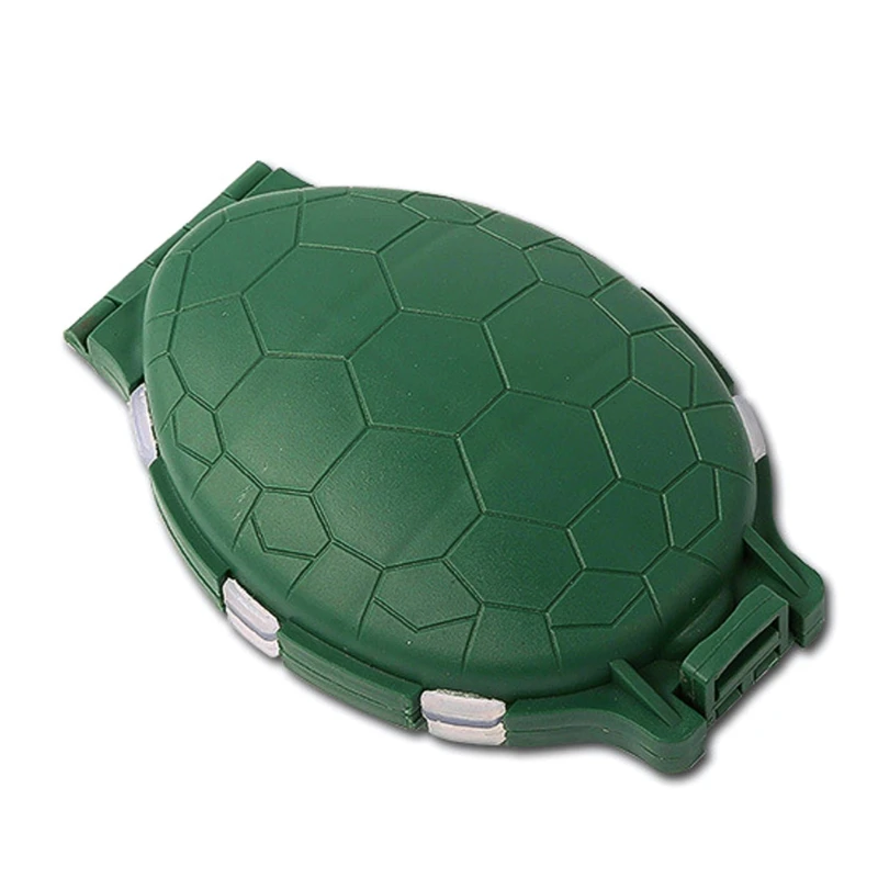 

12 Compartments for Turtle Fishing Lure Hooks Storage Tackle for CASE Pocket Too