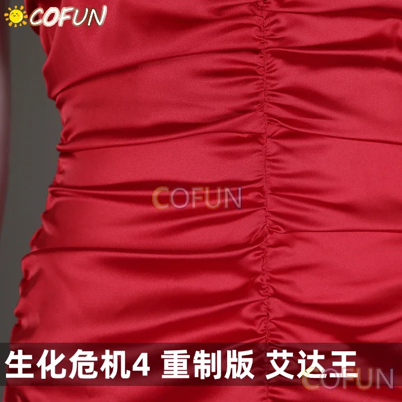 Костюм для косплея Game Resident 4 Ада Вонг наряды на Хэллоуин женская одежда